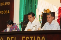 Lunes 28 de marzo. En sesión extraordinaria el Congreso del Estado da entrada al dictamen de la creación de la Nueva Ciudad Rural en Santiago del Pinar.