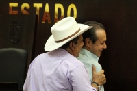 Martes 7 de abril del 2015. Tuxtla Gutiérrez. A pesar de la falta de la mayoría de los diputados del Congreso local la discusión en torno a las disposiciones en materia de disciplina financiera en las entidades y municipios derivo en la polémica entre los