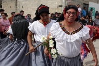 Sábado 30 de enero del 2016. Tuxtla Gutiérrez. La comunidad de la Mayordomía Zoque de Tuxtla Gutiérrez inicia el recorrido de la Bajada de las Vírgenes de Copoya.