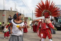 Sábado 30 de enero del 2016. Tuxtla Gutiérrez. La comunidad de la Mayordomía Zoque de Tuxtla Gutiérrez inicia el recorrido de la Bajada de las Vírgenes de Copoya.