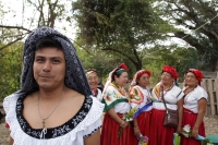 Sábado 30 de enero del 2016. Tuxtla Gutiérrez. La comunidad de la Mayordomía Zoque de Tuxtla Gutiérrez inicia el recorrido de la Bajada de las Vírgenes de Copoya.