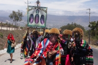 Domingo 15 de marzo del 2015. Tuxtla Gutiérrez. La comunidad Zoque de Tuxtla Gutiérrez, durante la caminata del regreso de Las Vírgenes de Copoya.