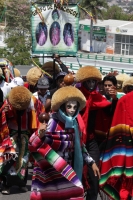 Domingo 15 de marzo del 2015. Tuxtla Gutiérrez. La comunidad Zoque de Tuxtla Gutiérrez, durante la caminata del regreso de Las Vírgenes de Copoya. Domingo 15 de marzo del 2015. Tuxtla Gutiérrez. La comunidad Zoque de Tuxtla Gutiérrez, durante la caminata del regreso de Las Vírgenes de Copoya.