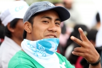 Viernes 15 de junio del 2012. San Cristóbal de las Casas. El candidato del PANAL Gabriel Quatri de la Torre durante su mitin polÃtico habla sobre las condiciones de vida de los indÃgenas y su relación que los pueblos originales mantienen con las selvas de Viernes 15 de junio del 2012. San Cristóbal de las Casas. El candidato del PANAL Gabriel Quatri de la Torre durante su mitin polÃtico habla sobre las condiciones de vida de los indÃgenas y su relación que los pueblos originales mantienen con las selvas de