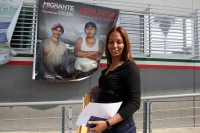 Miércoles 13 de enero del 2016. Tapachula. el primer grupo de cubanos procedentes de Costa Rica atraviesa la frontera sur de México por Ciudad Hidalgo-Tecum Uman donde tramitan el Documento Provisional por Razones Humanitarias que les permitirá continuar 