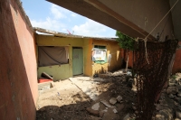 Martes 15 de octubre del 2013. Tuxtla Gutiérrez. Los habitantes de la colonia de la Cueva del Jaguar continúan viviendo en condiciones infrahumanas después de los derrumbes de los últimos años.