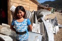 Jueves 7 de agosto del 2014. San Cristóbal de las Casas. El tornado F-0 (cero) del día de ayer presentó ráfagas de viento con más de 70 kilómetros por hora según autoridades de CONAGUA y se han contabilizado más de 400 viviendas afectadas, 40 árboles derr