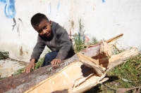 Jueves 7 de agosto del 2014. San Cristóbal de las Casas. El tornado F-0 (cero) del día de ayer presentó ráfagas de viento con más de 70 kilómetros por hora según autoridades de CONAGUA y se han contabilizado más de 400 viviendas afectadas, 40 árboles derr