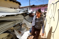 Jueves 7 de agosto del 2014. San Cristóbal de las Casas. El tornado F-0 (cero) del dÃa de ayer presentó ráfagas de viento con más de 70 kilómetros por hora según autoridades de CONAGUA y se han contabilizado más de 400 viviendas afectadas, 40 árboles derr Jueves 7 de agosto del 2014. San Cristóbal de las Casas. El tornado F-0 (cero) del dÃa de ayer presentó ráfagas de viento con más de 70 kilómetros por hora según autoridades de CONAGUA y se han contabilizado más de 400 viviendas afectadas, 40 árboles derr