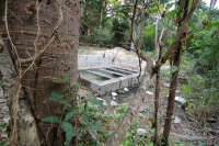 Martes 7 de enero del 2014. Chiapa de Corzo. Los baños del jabalí o  Ngombú  Uhu  o Cumbujuyu lugar donde se ubican las aguas azufradas o curativas donde se sitúa el inicio de las historias de María de Angulo que da origen a las festividades de Enero y a 