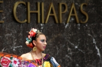Domingo 24 de abril del 2016. Tuxtla Gutiérrez. NI Olvido ni Monopolio en la Danza. Los grupos dancísticos de Chiapas se reúnen este medio día en el Museo Regional de Chiapas celebrando el Día Mundial de la Danza que se conmemora desde 1982 a iniciativa d
