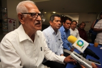Viernes 8 de mayo del 2015. Tuxtla Gutiérrez. Organizaciones de derechos humanos hablan sobre las condiciones que se presentan en el estado de Chiapas ante los próximos comicios electorales en el mes de junio.