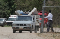 Sábado 2 de abril del 2016. Tuxtla Gutiérrez. Continúa el desalojo de predios en la zona poniente de Tuxtla.