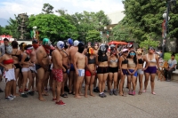 Jueves 29 de agosto del 2013. Tuxtla Gutiérrez. Los “descamisados” de pedagogía deciden esperar unos días para volverse a manifestar en las calles de la capital del estado de Chiapas.