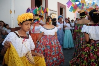 220123. Chiapa de Corzo. reunión de danzantes de la Fiesta Grande de Enero