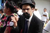 Viernes 20 de noviembre del 2015. Tuxtla Gutiérrez. Aspectos del desfile conmemorativo a la Revolución Mexicana, esta mañana en la capital del estado de Chiapas.
