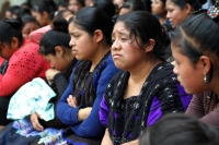 Miércoles 17 de octubre del 2018. Tuxtla Gutiérrez. Los desplazados de las comunidades de Los Altos de Chiapas no son atendidos en el congreso chiapaneco por lo que continuaran con las protestas en el centro de la ciudad.