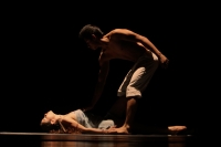Viernes 18 de noviembre del 2016. Tuxtla Gutiérrez. Zaira Lobato. Durante el VI Encuentro Estatal de Solos y Duetos en Danza Contemporánea del XXXIV aniversario del Teatro de la Ciudad Emilio Rabasa.
