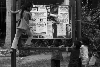 Miércoles 3 de octubre del 2018. Tuxtla Gutiérrez. Las familias de indí­genas desplazados del Ejido Puebla de Chenalho regresan al plantón en la Plaza Central de la capital del estado de Chiapas.