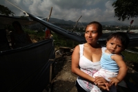 Martes primero de octubre del 2013. Tuxtla Gutiérrez. Unas 600 familias viven bajo la amenaza de ser desalojados de los predios invadidos en las cercanías del Fraccionamiento Vida Mejor ubicados en el lado oriente norte de la capital de Chiapas.