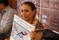 Elda Pérez Guzmán, escritora chiapaneca.