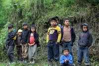 Domingo 6 de enero del 2013. Chilón, Chiapas. La extrema pobreza y las inclemencias del clima continúan enfermando a las familias de la Sierra después de que fallecieran varios menores durante las semanas pasadas.