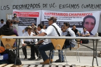 Lunes 18 de enero del 2016. Tuxtla Gutiérrez. Empresarios denuncian la falta de pagos entre protestas y caos en la ciudad.
