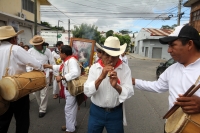 Noviembre  del 2016.Tuxtla Gutiérrez. Santa Cecilia. Los músicos zoques se reúnen en Tuxtla para celebrar y homenajear a los maestros y custodios junto con acompañantes de la tradición durante las celebraciones de Santa Cecilia.
