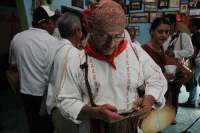Noviembre  del 2016.Tuxtla Gutiérrez. Santa Cecilia. Los músicos zoques se reúnen en Tuxtla para celebrar y homenajear a los maestros y custodios junto con acompañantes de la tradición durante las celebraciones de Santa Cecilia.