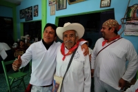 Noviembre  del 2016.Tuxtla Gutiérrez. Santa Cecilia. Los músicos zoques se reúnen en Tuxtla para celebrar y homenajear a los maestros y custodios junto con acompañantes de la tradición durante las celebraciones de Santa Cecilia.