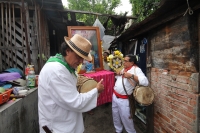 Noviembre  del 2016.Tuxtla Gutiérrez. Santa Cecilia. Los músicos zoques se reúnen en Tuxtla para celebrar y homenajear a los maestros y custodios junto con acompañantes de la tradición durante las celebraciones de Santa Cecilia.