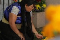 Lunes 2 de noviembre del 2020. Aspectos de algunos de los panteones de #Chiapas durante en las celebraciones del Día de Muertos
