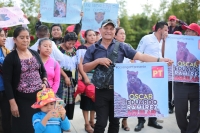 20231125. Tuxtla. Eduardo Ramírez, precandidato de Morena a la gubernatura de Chiapas se reúne con Petistas esta mañana