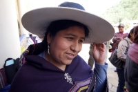 Viernes 10 de octubre del 2014. San Cristóbal de las Casas. Los escritores indígenas durante la inauguración del Encuentro Internacional de Escritores en Lengua Indígena que se realiza en la Universidad Intercultural de Chiapas.