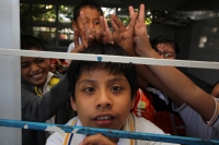 Viernes 8 de noviembre del 2013. Tuxtla Gutiérrez. Continúan normalizándose las clases en algunas instituciones de capital de Chiapas.