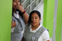 Viernes 8 de noviembre del 2013. Tuxtla Gutiérrez. Continúan normalizándose las clases en algunas instituciones de capital de Chiapas.