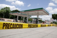 Miércoles 29 de junio del 2016. Tuxtla Gutiérrez. El desabasto de combustible durante el bloqueo carretero en algunas ciudades del sureste de México ocasiona que disminuya el tráfico como sucede en la capital del estado de Chiapas.