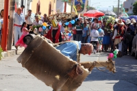 Lunes 26 de diciembre del 2016. Suchiapa. Las procesiones de San Esteban son acompañadas rezos y de representaciones de las danzas del Danza del Calalá en honor al primer mártir cristiano y patrono de esta comunidad.