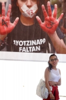 Martes 17 de marzo del 2015. Tuxtla Gutiérrez. La muestra fotográfica itinerante se presenta esta mañana en la Facultad de Humanidades de la UNACH dentro de las Jornada por La Libertad de Expresión que se realiza en varias ciudades de Chiapas.