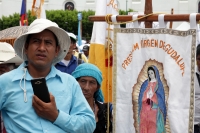 Jueves 22 de junio del 2017. Tuxtla Gutiérrez. La manifestación en contra de las políticas extractivas en Chiapas del Movimiento Indígena del Pueblo Creyente Zoque en Defensa de la Vida y la Tierra.reúne a diferentes organizaciones sociales de los grupos 