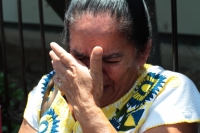 Martes 23 de julio del 2019. Tuxtla Gutiérrez. Familiares de los policías retenidos en Ocosingo siguen exigiendo a las autoridades que intervengan para el rescate de los uniformados capturados en Rio Escondido por integrantes del FNLS