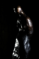 Domingo 27 de febrero. Prueba de Autor de una de las esculturas de la Calzada de las Etnias.