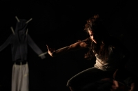 Miércoles 26 de agosto del 2015. Tuxtla Gutiérrez. El grupo de teatro español ENSALLE S.L.L. presenta la obra “Las calles corrían por las calles” dentro del VI Festival Internacional de Teatro Independiente: Otra Latitud que se lleva a cabo en la Universi