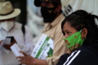Jueves 16 de julio del 2020. Tuxtla Gutiérrez. Durante la protesta del FNLS esta mañana en la entrada del Congreso de Chiapas Jueves 16 de julio del 2020. Tuxtla Gutiérrez. Durante la protesta del FNLS esta mañana en la entrada del Congreso de Chiapas