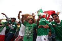Lunes 23 de junio del 2014. Tuxtla Gutiérrez. Los chiapanecos festejan el triunfo de la selección mexicana sobre Croacia en la glorieta de la Diana la Cazadora con el clásico grito de Eeeeeee…