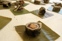 Sábado 15 de marzo del 2014. Chiapa de Corzo. Artesanías, muestra gastronómica tradicional y músicos de marimba acompañan los eventos culturales del Festival del Rio Grande donde varios ponentes disertan sobre la historia y cultura de la importancia del r