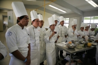 Martes 9 de noviembre. El congreso Gastronómico Nacional se lleva a cabo en Tuxtla Gutiérrez con la participación de reconocidos Chefs internacionales y estudiantes de las universidades chiapanecas.