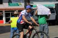 Lunes 2 de enero del 2017. Tuxtla Gutiérrez. Las protestas por El Gasolinazo de este 2017 se empiezan a manifestar en varias localidades de Chiapas