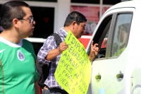 Lunes 2 de enero del 2017. Tuxtla Gutiérrez. Las protestas por El Gasolinazo de este 2017 se empiezan a manifestar en varias localidades de Chiapas