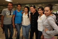 Lunes 22 de septiembre del 2013. Tuxtla Gutiérrez. Los autores Gonzalo Gurgha y Marcos Gracia presentan este medio día la muestra fotográfica Colores de Chiapas durante la inauguración de la Muestra Internacional de Libro 2013 en la UNACH.